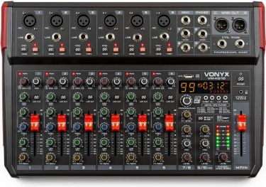 VM-KG10 Music Mixer 10-Channel BT/DSP/USB Record