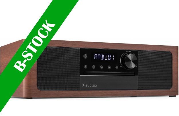 Lunata Premium All-in-One Music System DW/Blk "B STOCK"