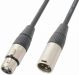 CX100-6 DMX-kabel XLR hann - XLR hunn 6m