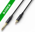Kabler og stik, Cable 3.5 Stereo- 6.3 Stereo 1.5m "B-STOCK"