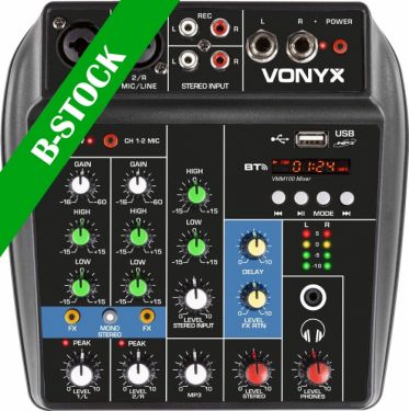 VMM100 Audio Mixer with USB/BT "B-STOCK"