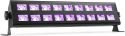 UV lys bar, BUV293 med 18 stk. kraftige UV LED / 42cm bred / solid monteringsfod for nem opsætning!