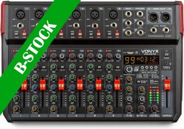 VM-KG10 Music Mixer 10-Channel BT/DSP/USB Record "B-STOCK"
