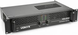 Professionel PA effekt-forstærker SKY-1200 II "kraftig" 2x 600W Professionel PA effekt-forstærker SKY-1200 II "kraftig" 2x 600W