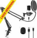 Microphones, CMS300W Studio Microphone Set USB White