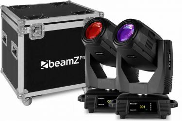 Tiger 17R Beam/Spot 350W Moving Head 2stk i Flightcase