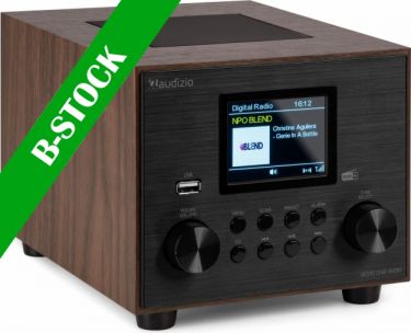Vieste DAB+ Radio with Subwoofer Wood "B-STOCK"