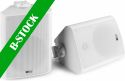 Høyttalere, BC50V White Speaker Pair 100V 8 Ohm 5,25" 120W - IP56 "B-STOCK"