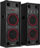 SPK-210 PA Active Speaker Set 2 x 10” BT