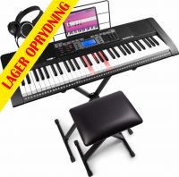 Rhapsody61L Elektronisk Keyboard med 61 oplyste tangenter – Sæt