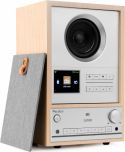 Hi-Fi & Surround, Canzo WIFI Internet Radio med DAB+/FM i stilfuldt design og med god lyd, Lys træ