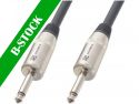 Speakercable 6.3 m/m 6m Black "B-STOCK" Speakercable 6.3 m/m 6m Black "B-STOCK"