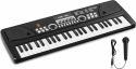 Musikkinstrumenter, KD49 49-Tangenters Elektronisk Keyboard – Sort med Batteri