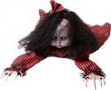 Halloween Dekoration, Animeret Figur Med Lys- og Lydeffekter, Kravlende Mathilda, 110cm Halloween Dekoration, Animeret Figur Med Lys- og Lydeffekter, Kravlende Mathilda, 110cm