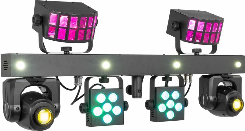 ShowBar GO Glow with Moving Heads, Derby, Par and Strobe Effects