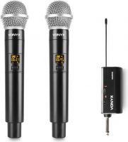 Dobbelt Trådløst Mikrofonsæt WM552 UHF "Plug & Play" / Super smart og simpel!