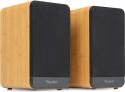 BS10 Active Bookshelf Speaker Set 80W BT Bamboo BS10 Active Bookshelf Speaker Set 80W BT Bamboo