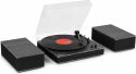 Hi-Fi & Surround, Tupelo Record Player Set BT with 2 Speakers Black