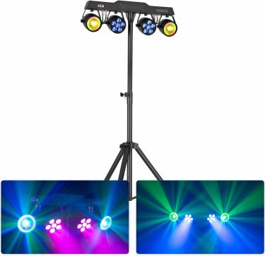 CLS Party Bar Neso9 with 2x LED Par and 2x Jelly Moon