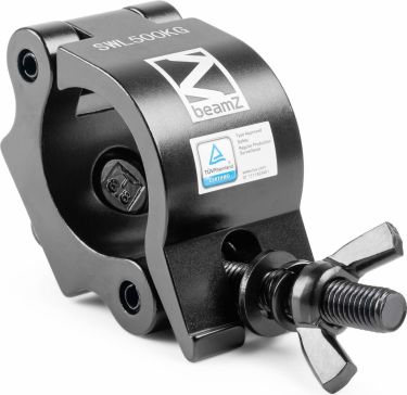 BC50B-500 Half Coupler Slimline 500kg Black