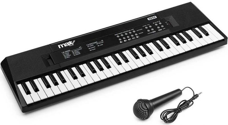 KD54 54-Tangenters Elektronisk Keyboard med Genopladeligt Batteri