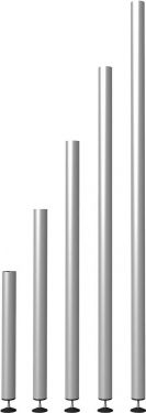 750RAL Scene Rundt ben 70-73cm (sett med 4)