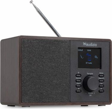 Cosa Internet Radio with DAB+/FM Tuner Dark Wood