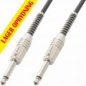 Musikkinstrumenter, CX120-3 Gitar Kabel 6.3 Mono - 6.3 Mono 3m