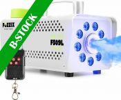 F509LW Party Smoke Machine 9 LEDs RGB White Edition "B STOCK"