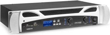 VPA1500 PA-forstærker 2x 750W Medieafspiller med BT