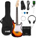 Guitar, GigKit Junior Electric Guitar Pack Sunburst 3/4