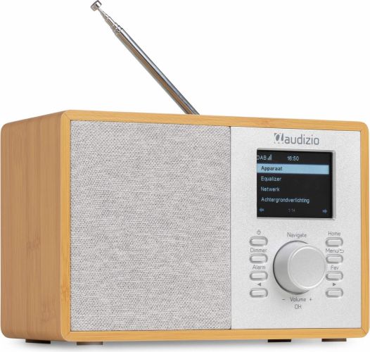 Cosa Internet Radio with DAB+/FM Tuner Light Wood
