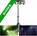Lys & Effekter, LED PARBAR 4-Way 3x 4-in-1 RGBW "B-STOCK"
