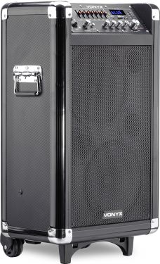 ST075 Portable Sound System 2x 8" USB/SD/VHF/BT
