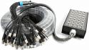 StageBox Multikabel 24-input / 4-output XLR, 30 meter