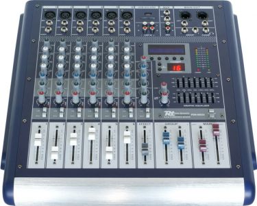 PDM-S602A 6-Channel Powered Mixer DSP/MP3