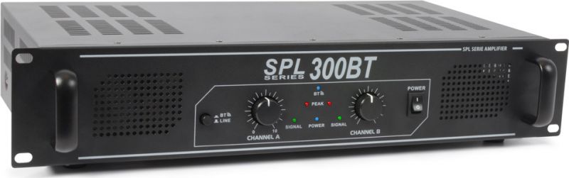 SPL 300BT Amplifier 2x 150W Black