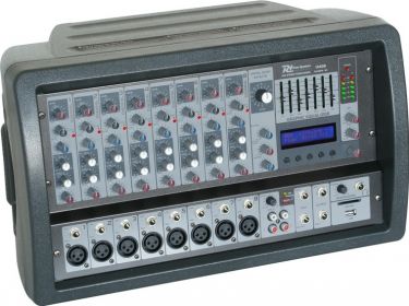 PDM-C802A Powered stereo mixer 8 Ch DSP/MP3