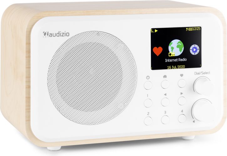 Venice WIFI Internet Radio with Battery White