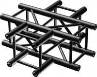 P30-C41 Truss 4-way cross Black