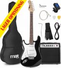 El-Guitar, GigKit Electric Guitar Pack Black Left Handed