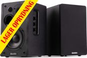 KS01 Active Bookshelf Speaker Set 80W Black