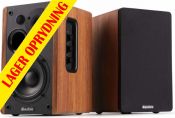 KS01 Active Bookshelf Speaker Set 80W Wood