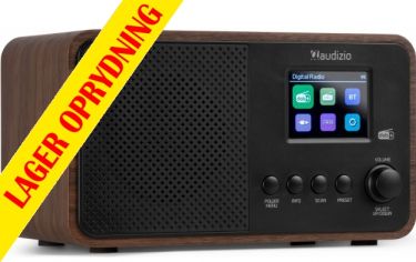 Avio DAB+ Radio Wood