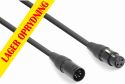 XLR - XLR, CX105 Kabelkonverter DMX 3-pin Hunn - DMX 5-pin Hann Adapter