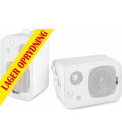 BV40W Baggrunds Højttalersæt Hvid 4" 100V TILBUD NU