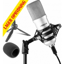Studio Mikrofon, USB tilslutning - Titanium. TILBUD NU