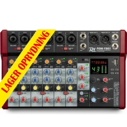 PDM-Y801 Studio Music Mixer 8-Ch TILBUD NU