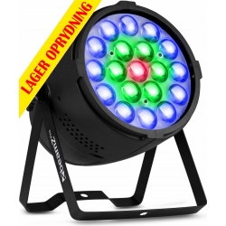 BAC552Z Aluminium PRO PAR Zoom RGBW LEDs TILBUD NU