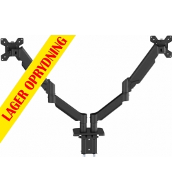 CMA20G Double Monitor Arm Gas Spring 17”- 32” TILBUD NU